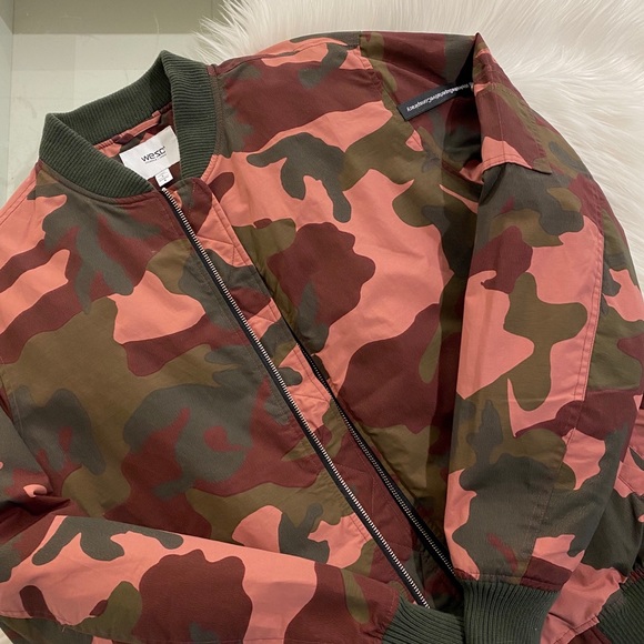 Wesc Other - WeSC Camo Bomber Jacket